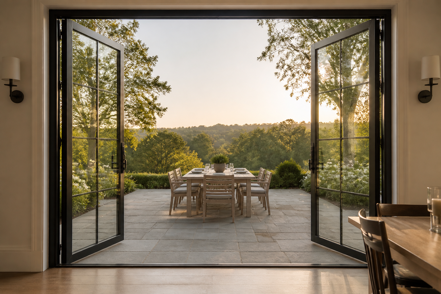 VLX 100 Double Swing / French Door in Houston, TX | Meridian Windows and Doors Houston - detail 6