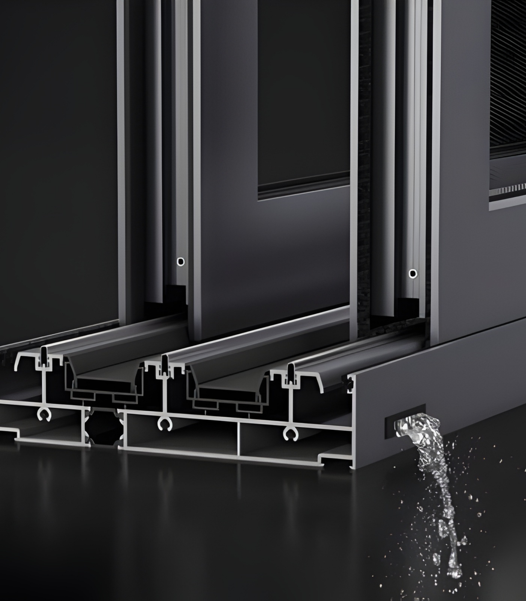 VLX 150 Heavy-Duty Sliding Door in Houston, TX | Meridian Windows and Doors Houston - detail 6