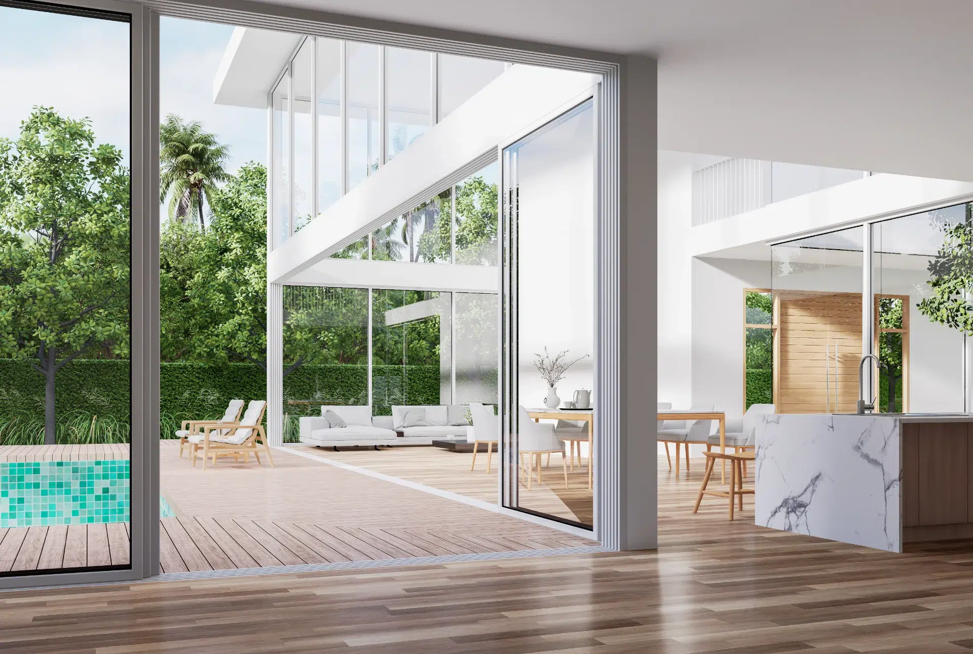 VLX 138 Panoramic Sliding Door in Houston, TX | Meridian Windows and Doors Houston - detail 1