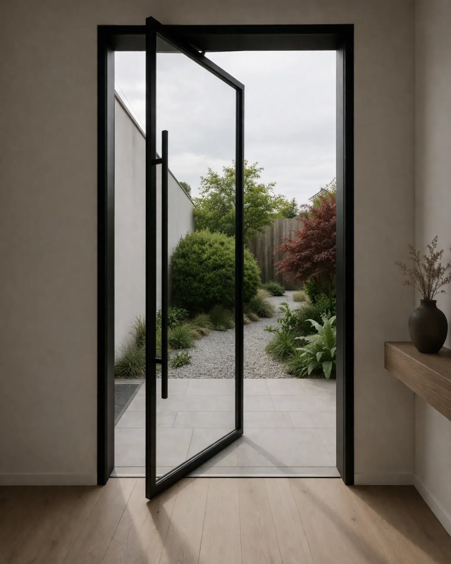 VLX 100 Pivot Door in Houston, TX | Meridian Windows and Doors Houston - detail 1