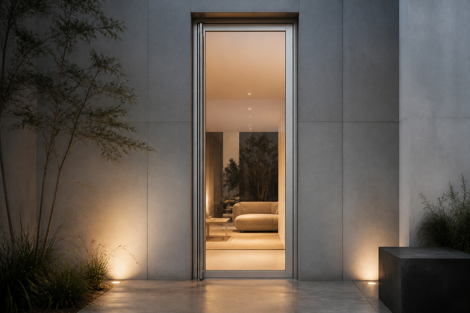 VLX 100 Pivot Door in Houston, TX | Meridian Windows and Doors Houston - detail 2